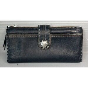 Fossil Women’s  “What Vintage Are You” Black Snap Closure‎